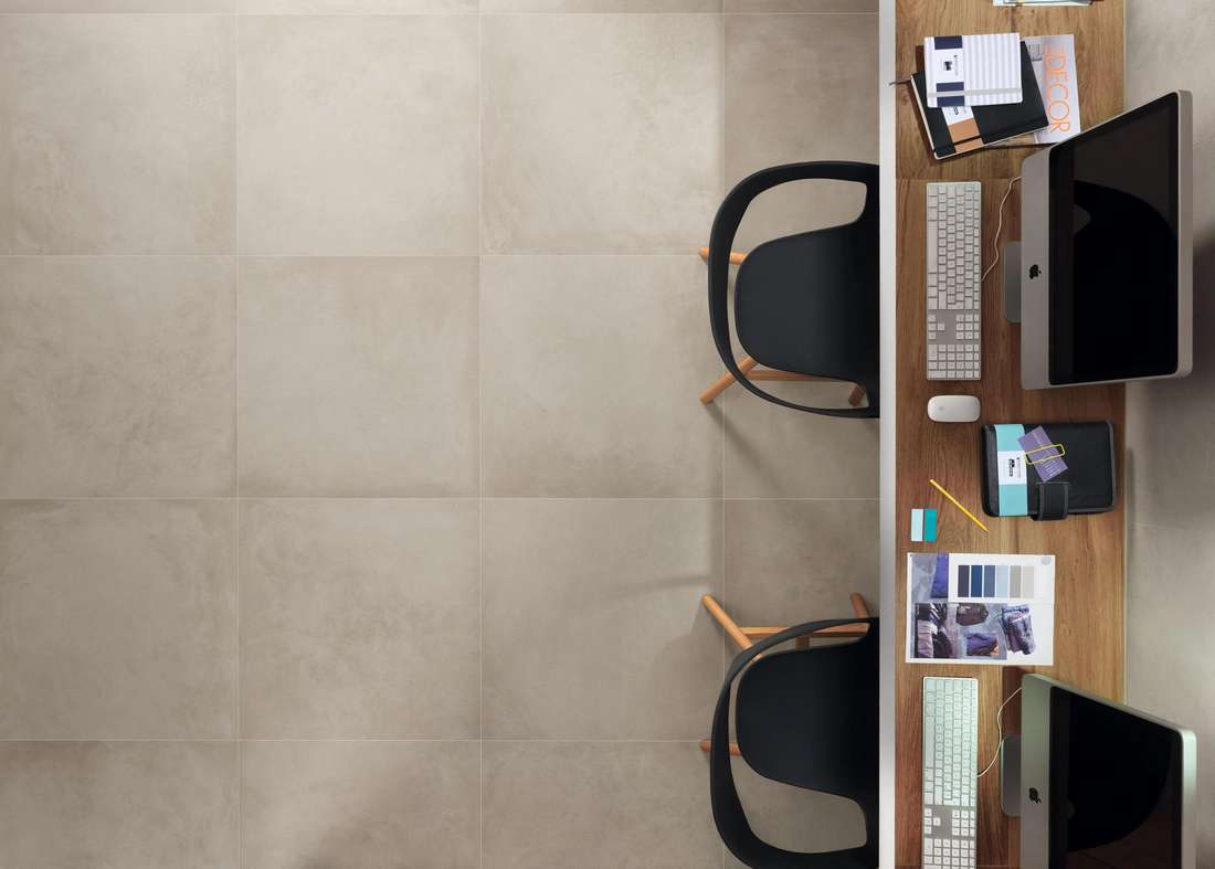 Плинтус Атлас Конкорд Италия Двелл/ Dwell Greige Battiscopa Matt A1FD 7.2x60