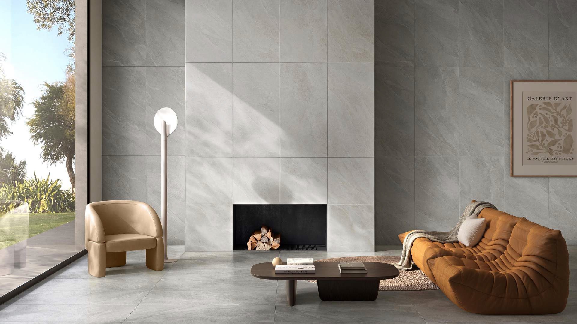 Керамогранит Vitra СлэйтСтоун/ SlateStone Греж R10B K958017R 60x120
