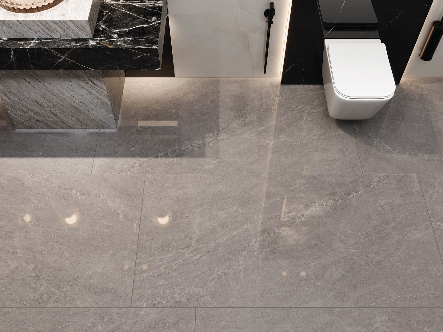 Керамогранит Onlygres MOGXL3003 Мрамор ИксИксЭль/ Marble XXL Beige 80x160 бежевый