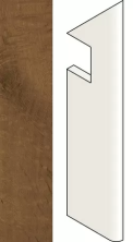 Ступень правая Атлас Конкорд Италия Хертвуд/ Heartwood Brandy Battiscopa Sag.Dx AMAX 7.2x30