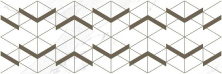 Декор (OS\A153\60124) Laparet Lord Wing белый 20x60 глянцевый