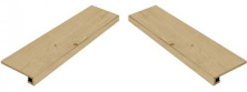 Ступень угловая левая Италон Элемент Вуд/ Element Wood Faggio 33x120