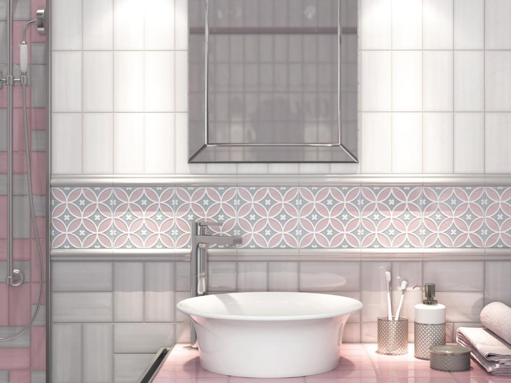 Бордюр Kerama Marazzi BLD021 Багет Мурано белый 3x15