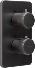 Смеситель для ванны Allen Brau Priority 5.31314-MG (с внутренней частью, 3 выхода) графит браш