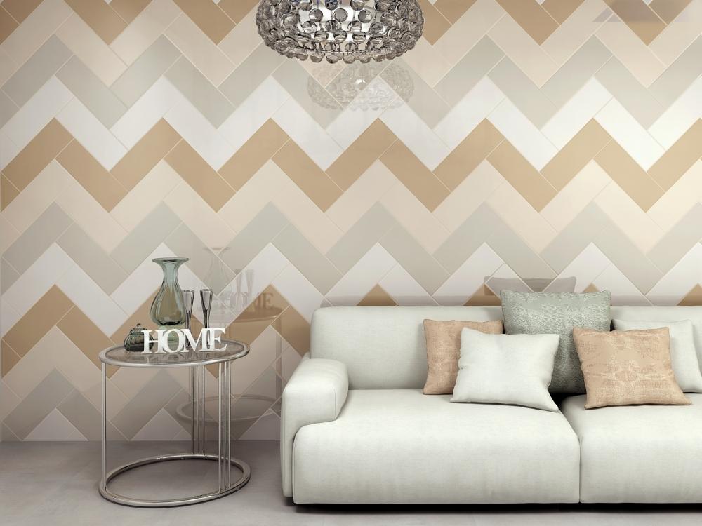 Керамическая плитка Kerama Marazzi 15075 Вилланелла белый грань 15x40