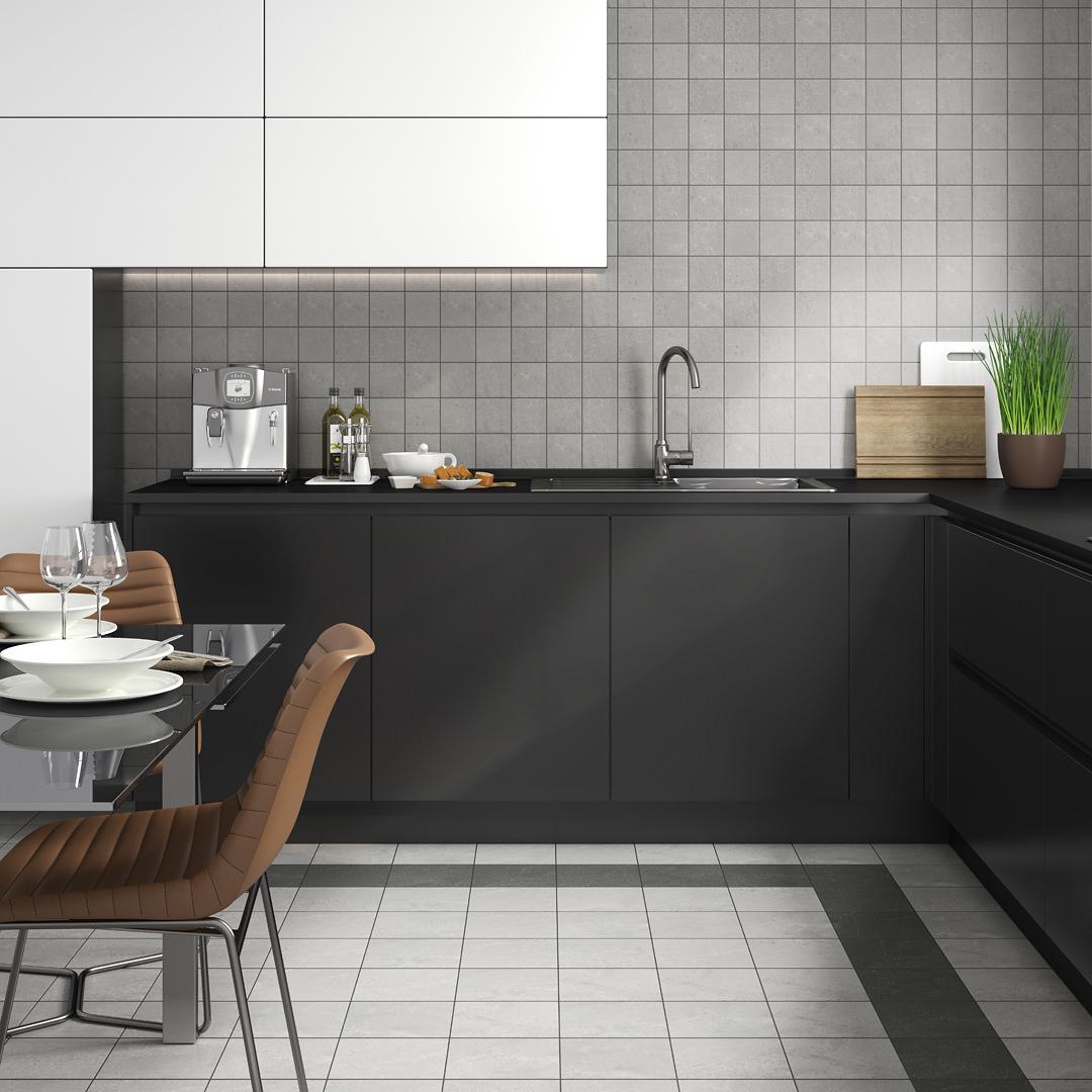 Керамическая плитка Kerama Marazzi Матрикс серый матовый 20x30 8343