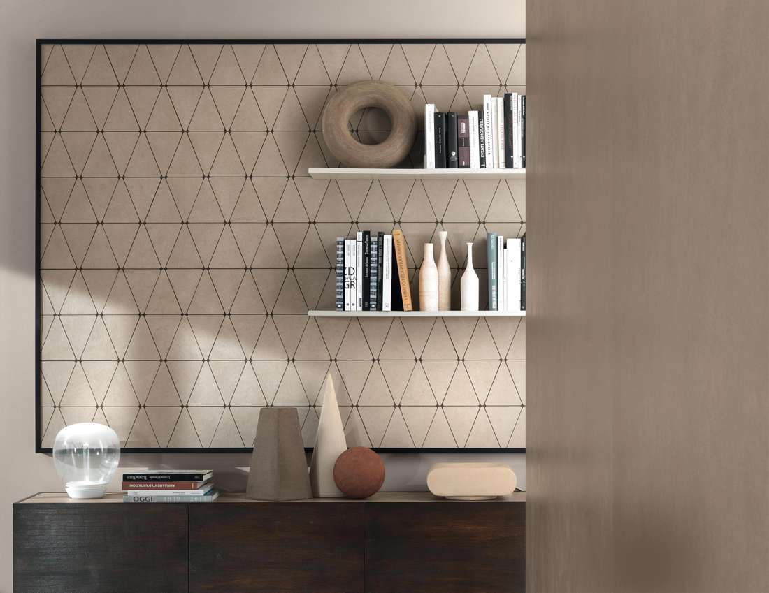 Керамическая плитка Атлас Конкорд Италия Буст Натурал/ Boost Natural Ash 3D Wave Matte 50x120 A64Z