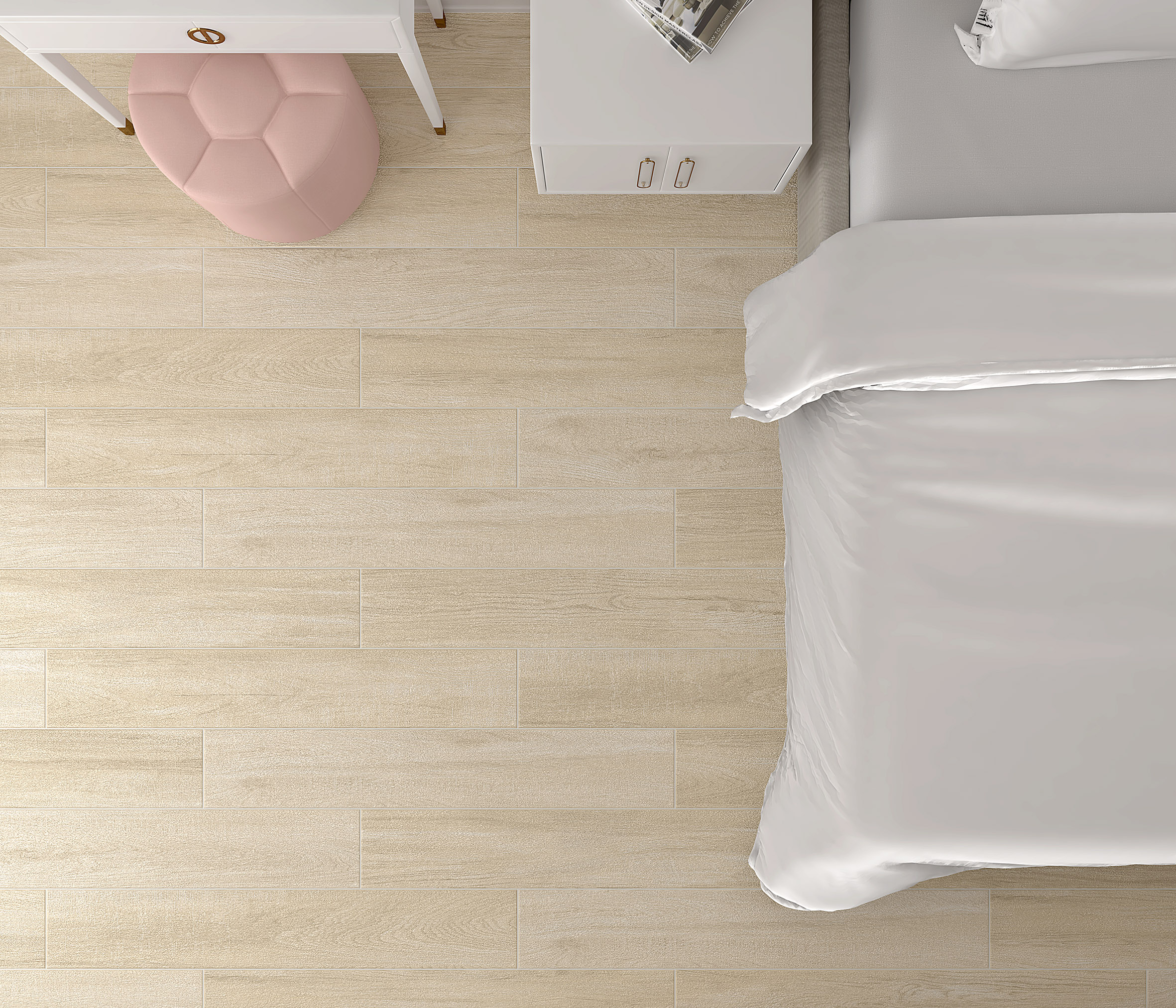 Керамогранит (SG517900R) Laparet Rainwood бежевый 20x119.5 матовый