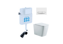 SET BW AQUATEK ЛИБРА N (смывной бачок AQUATEK INS-0000019+кнопка KDI-0000030+унитаз ЛИБРА New AQ1908N-00 с тонким сиденьем soft-close)