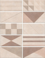 Керамическая плитка Kerama Marazzi 19034 Александрия светлый микс 9,9x20