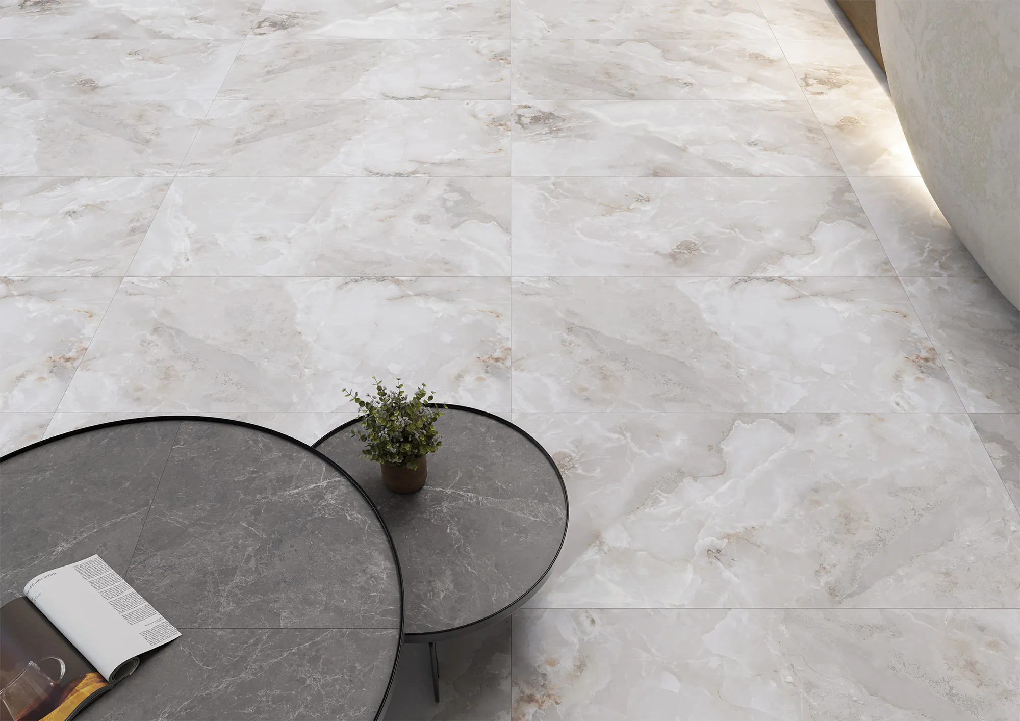 Керамогранит Старо Antisky Light Grey Satin 60x120 серый