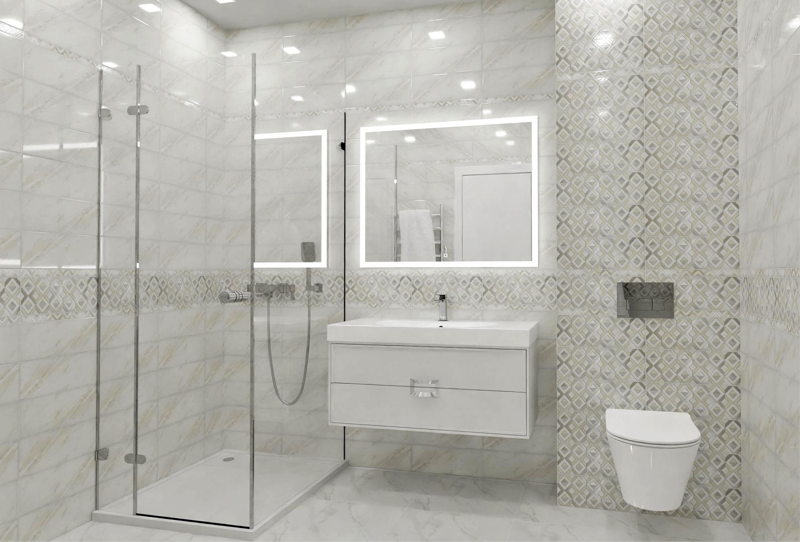 Керамическая плитка Kerama Marazzi 15135 Сибелес белый 15x40