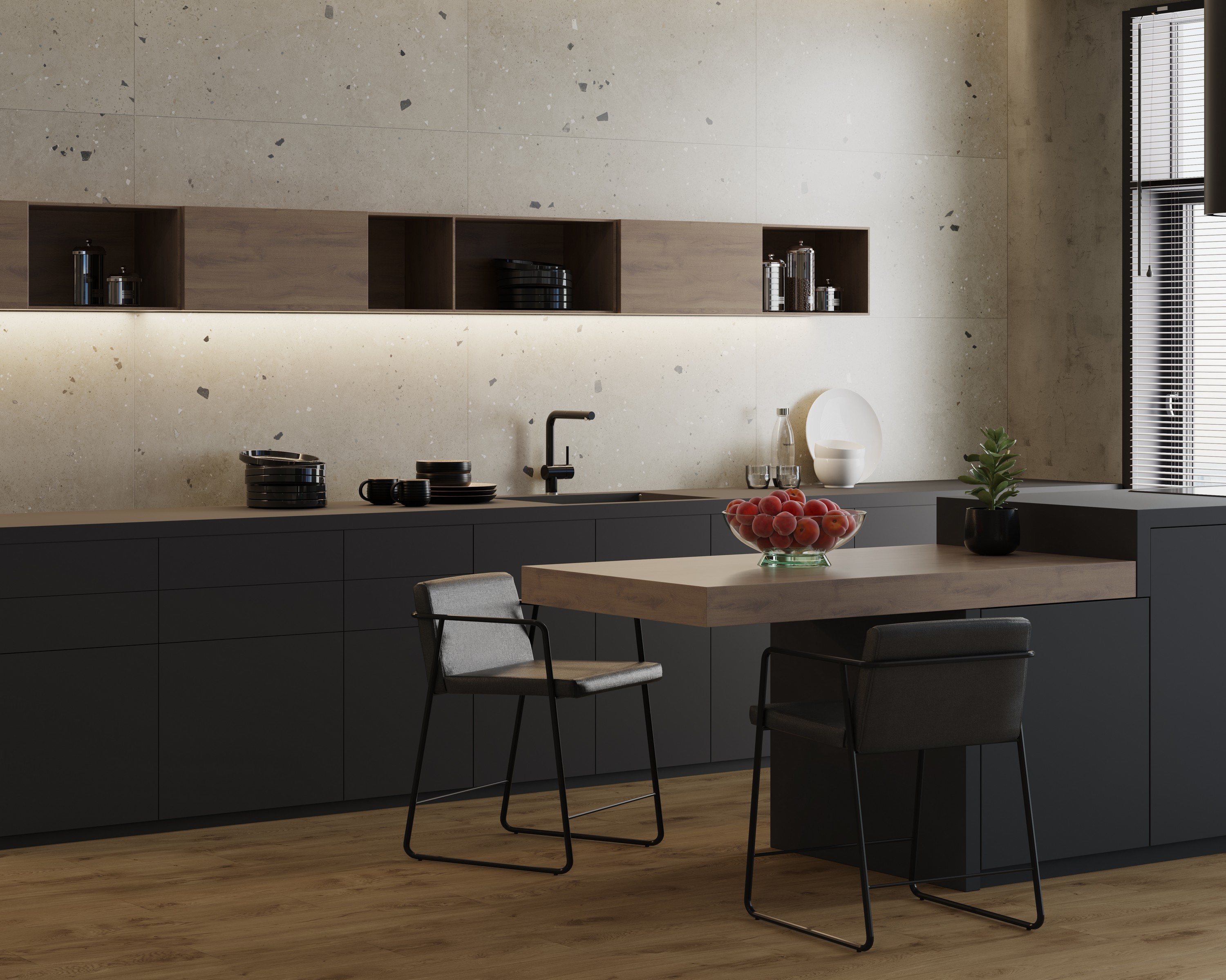 Керамогранит Etagi Beige 60x120 K-2014/MR/600x1200x10