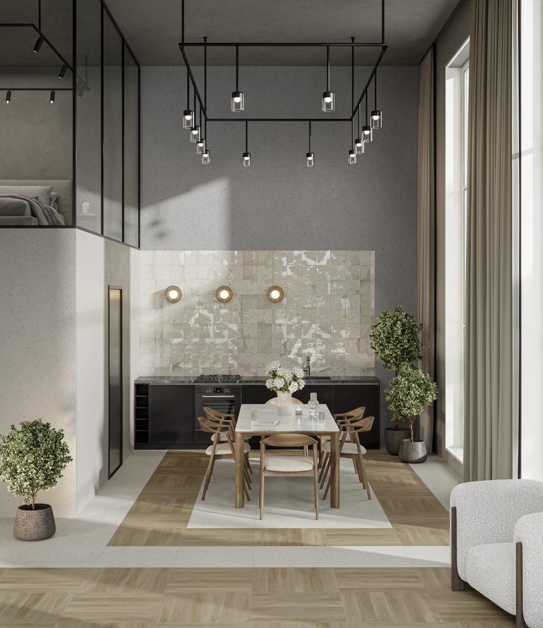 Керамогранит Kerama Marazzi SG351100R Тьеполо коричневый темный матовый обрезной 9.6x60