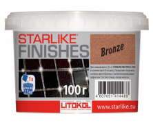 Декоративная добавка для затирки Литокол BRONZE 0.1кг бронзовый