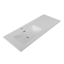 Раковина керамическая (чаша слева) накладная BelBagno BB1200ETL-L