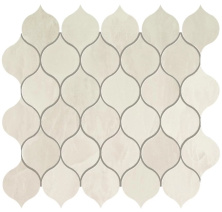 Мозаика Атлас Конкорд Италия Марвел Эдж/ Marvel Edge Imperial White Drop Mosaic 27.2x29.2 9EDW