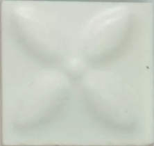 Мозаика NSmosaic PF04 вставка белый 2x2