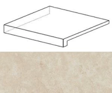 Ступень угловая левая Атлас Конкорд Италия Marvel Cream Prestige Scalino Ang. Sx ATD9 33x33