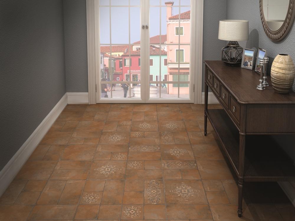 Керамогранит Kerama Marazzi SG926300N Каменный остров коричневый 30x30