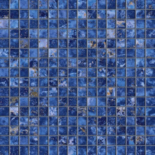 Мозаика Атлас Конкорд Италия Марвел Дрим/ Marvel Dream Ultramarine Mosaico Lappato 30x30 AOVD