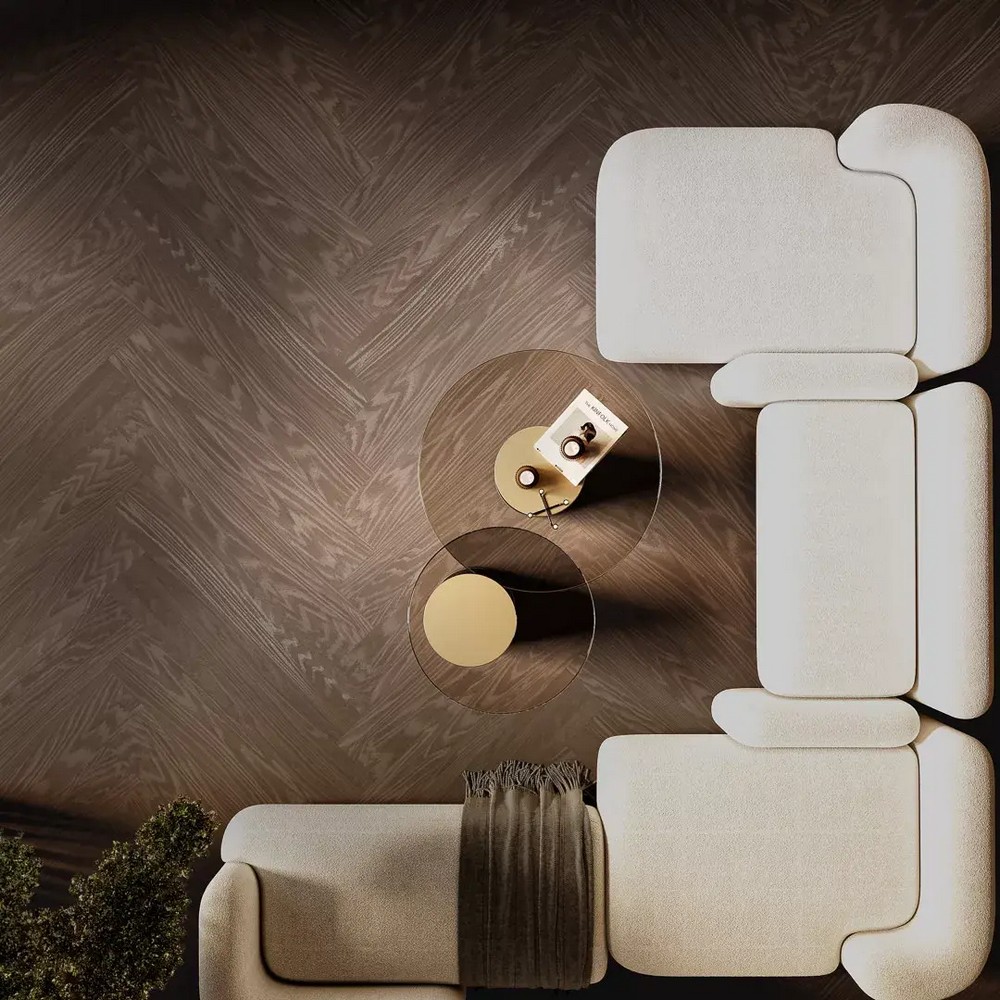 Керамогранит Kerama Marazzi KM2012G0031R Манифик вуд серый светлый матовый обрезной 20x119.5