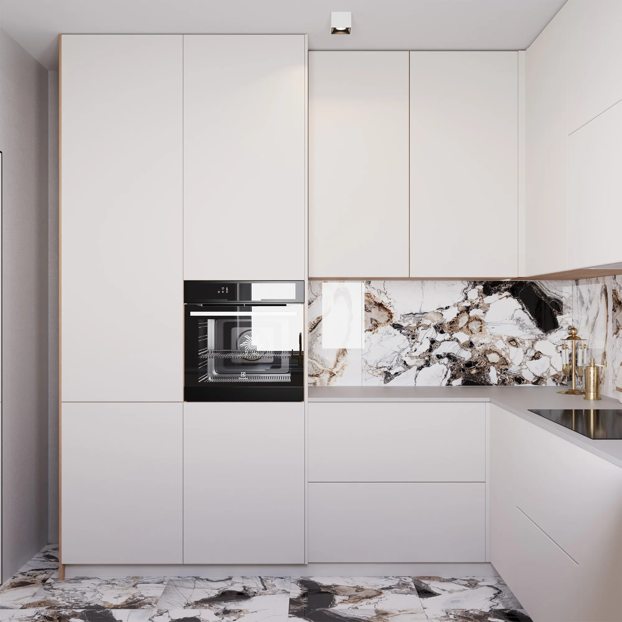 Керамогранит Аркадия Керамика HG2002-A Grande Crystal High Gloss 60x120 белый