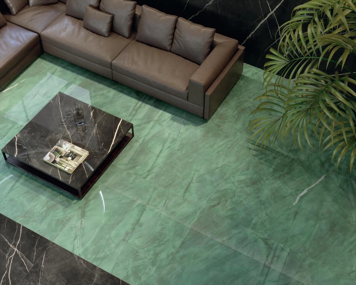 Керамогранит Атлас Конкорд Италия Марвел Гала/ Marvel Gala Exotic Green Polished 60x120 AFXP