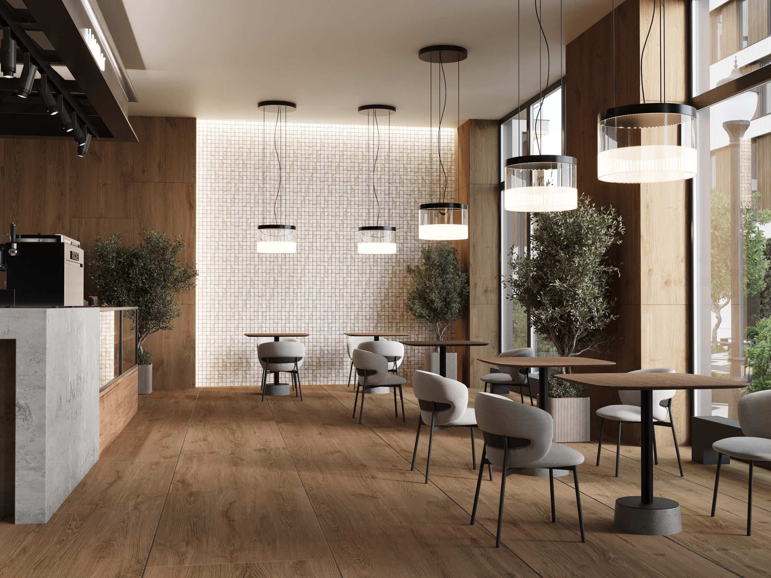 Керамогранит Estima AV04 Ametis Alavesa Wenge 19.4x160 коричневый