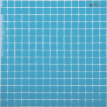 Мозаика NSmosaic GB03 средне-голубой (сетка) 32.7x32.7