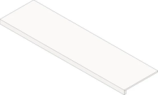 Ступень Атлас Конкорд Италия Норде/ Norde Platino Scalino A59V 33x120