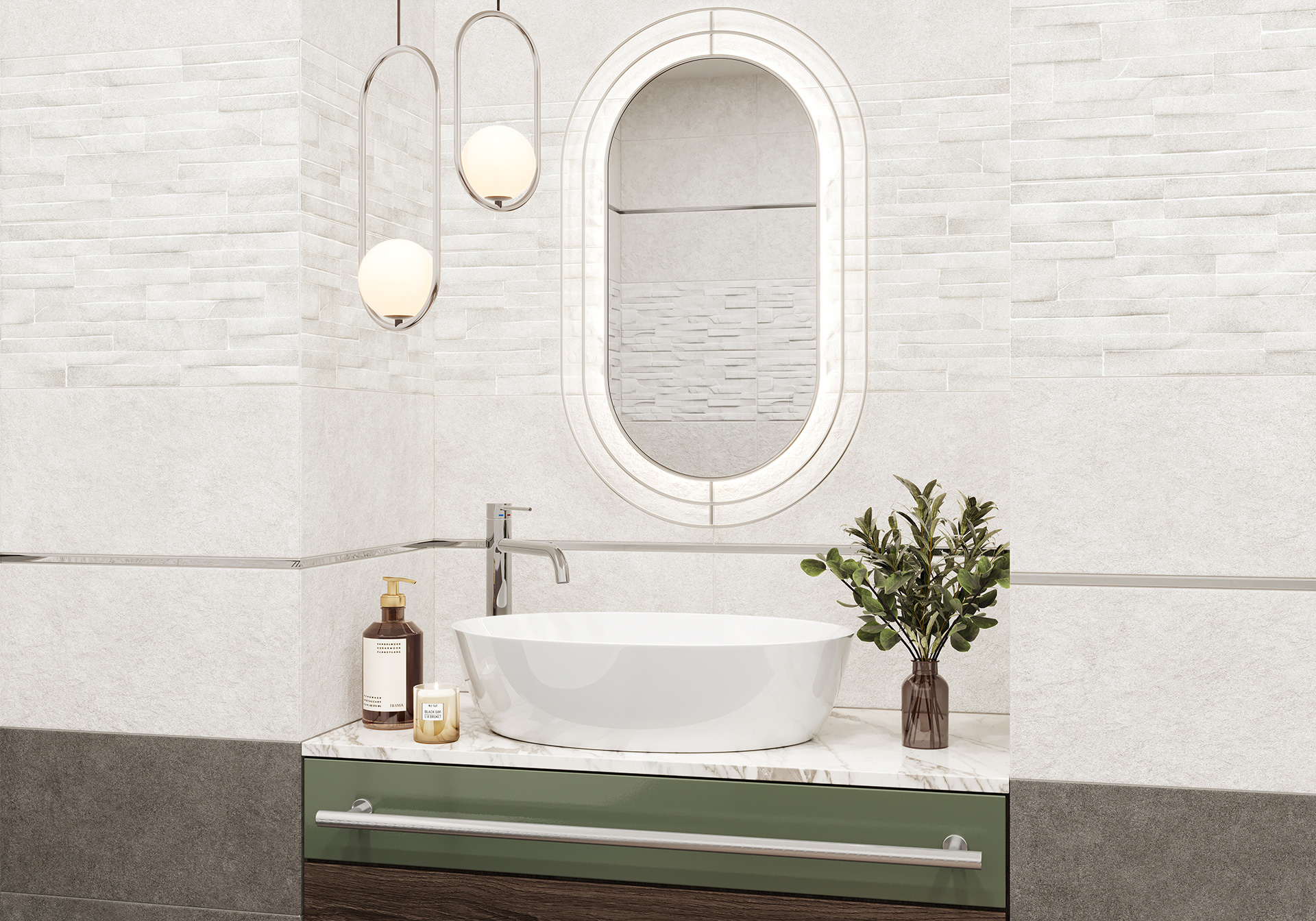 Керамическая плитка Альма Керамика Дискавер/ Discover TWU2550DCV10 белый 24.9x50