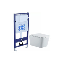 SET AQUATEK ЛИБРА N cm (рама AQUATEK Standard INS-0000012 (без клавиши и крепежа)+унитаз ЛИБРА New AQ1148N-00)
