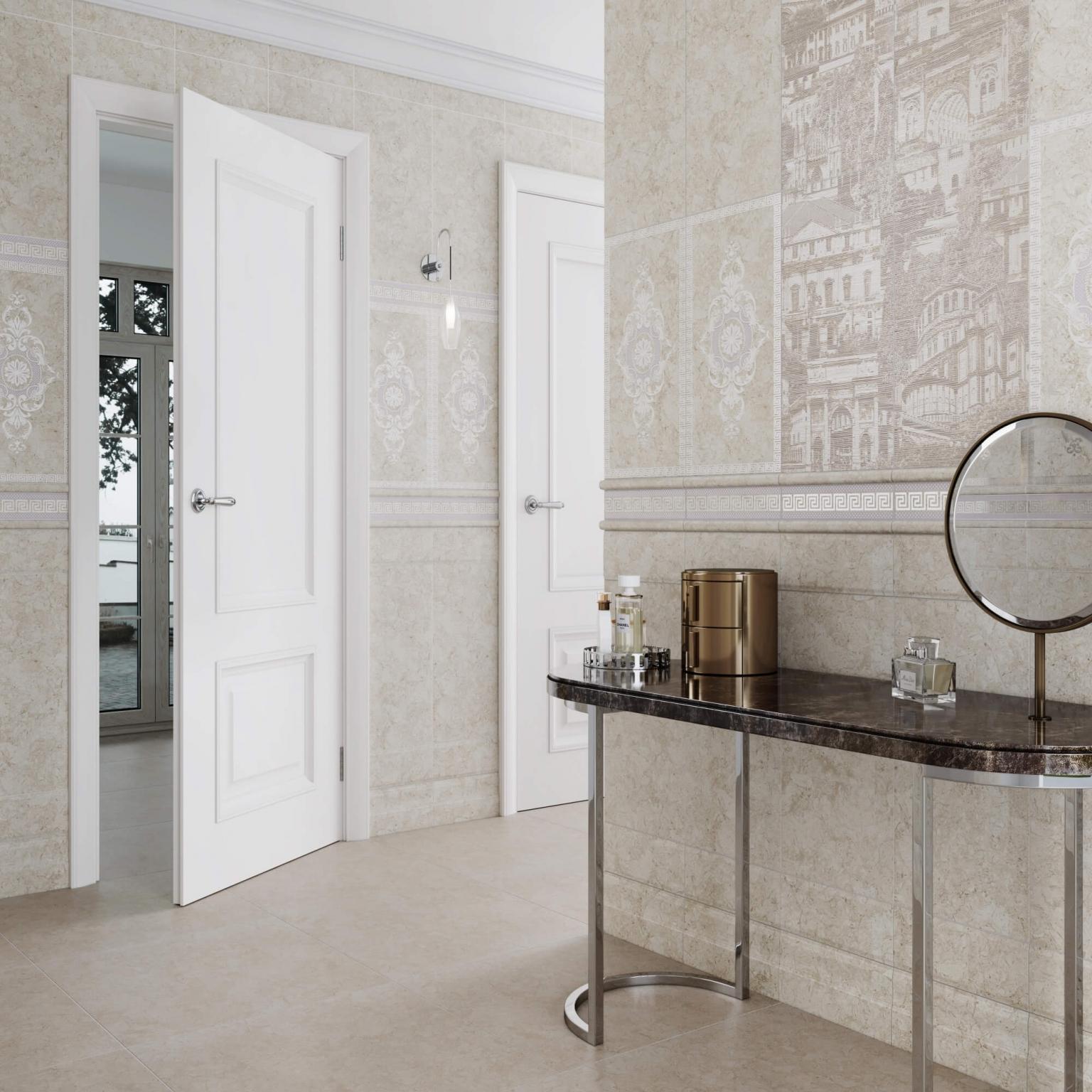 Декор Kerama Marazzi HGD\A423\4x\11037R Панно Веласка 60x120