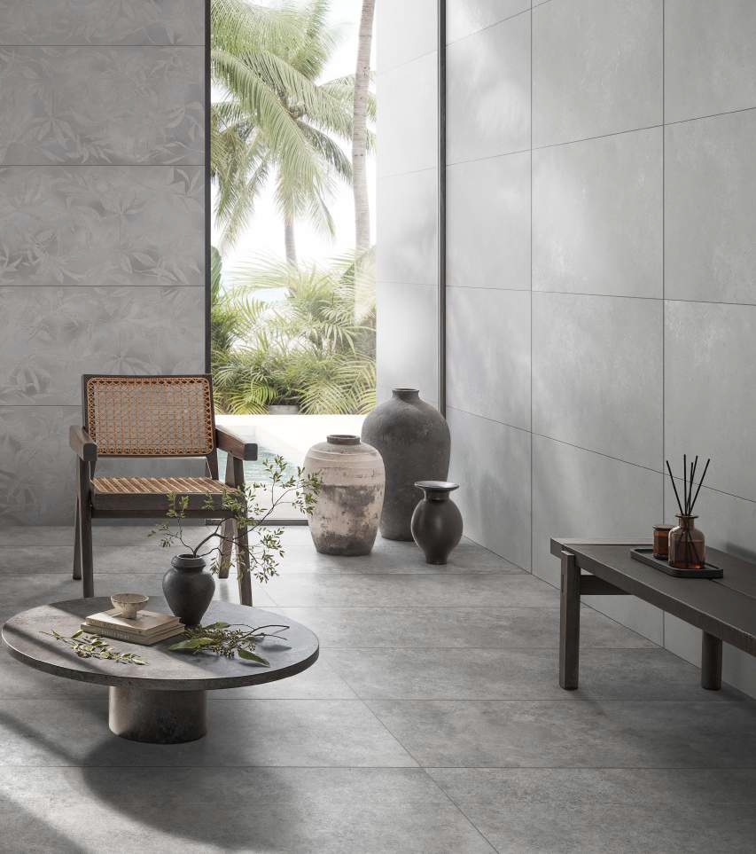 Керамогранит Vitra УрбанШик/ UrbanChic Темно-серый R10A K958009R 60x120