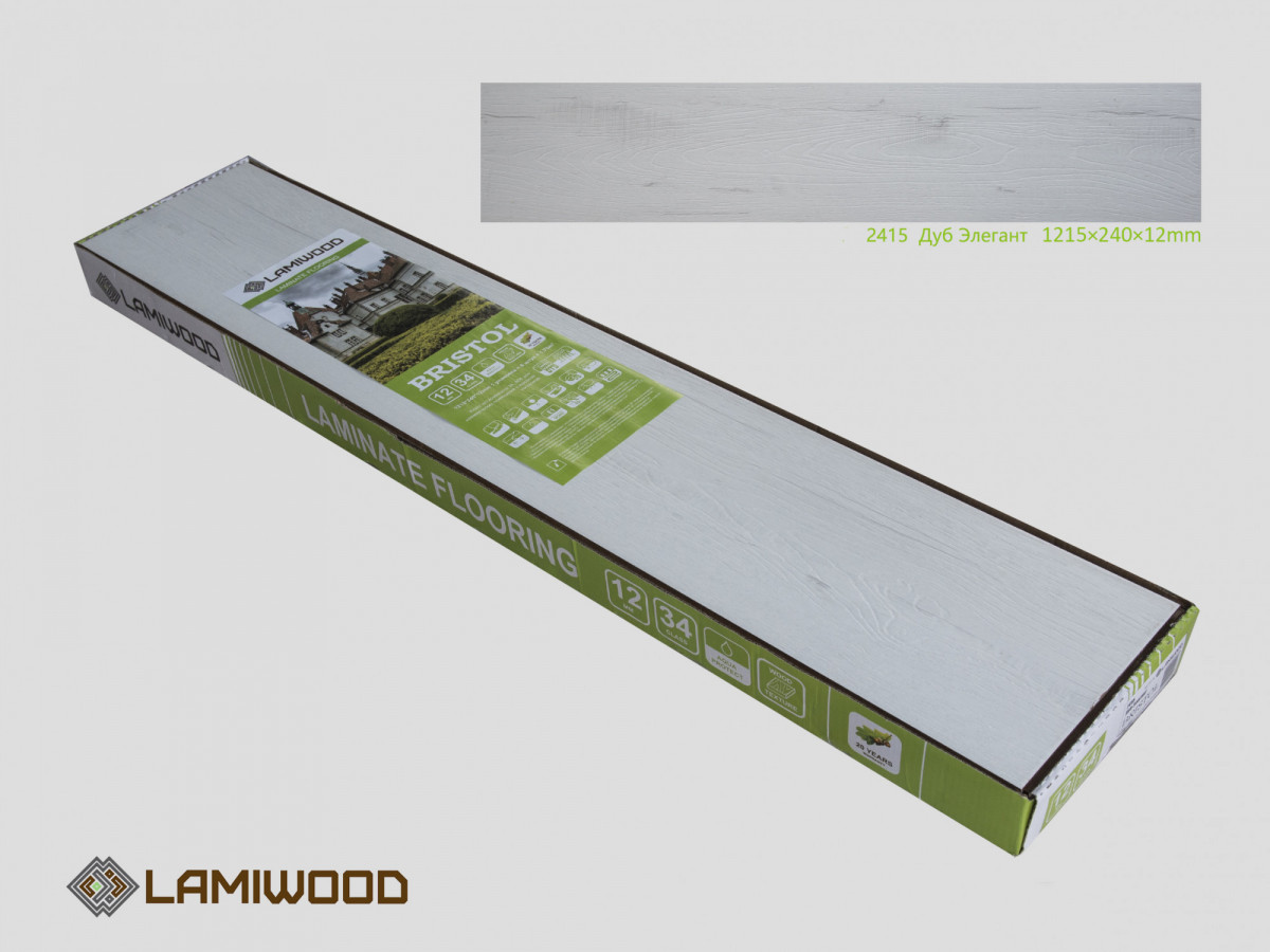 Ламинат LAMIWOOD BRISTOL 2411 Дуб Мореный 24x121.5