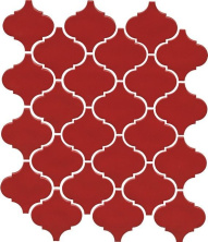 Керамическая плитка Kerama Marazzi Авейру мозаичный красный глянцевый 26x30 65013