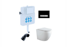 SET BW AQUATEK ЕВРОПА (смывной бачок AQUATEK INS-0000019+кнопка KDI-0000031 +унитаз ЕВРОПА AQ1902-00 с тонким сиденьем soft-close)