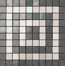 Декор Атлас Конкорд Италия Марвел/ Marvel Grey/Moon Angolo Mosaico 18.5x18.5 ASNB