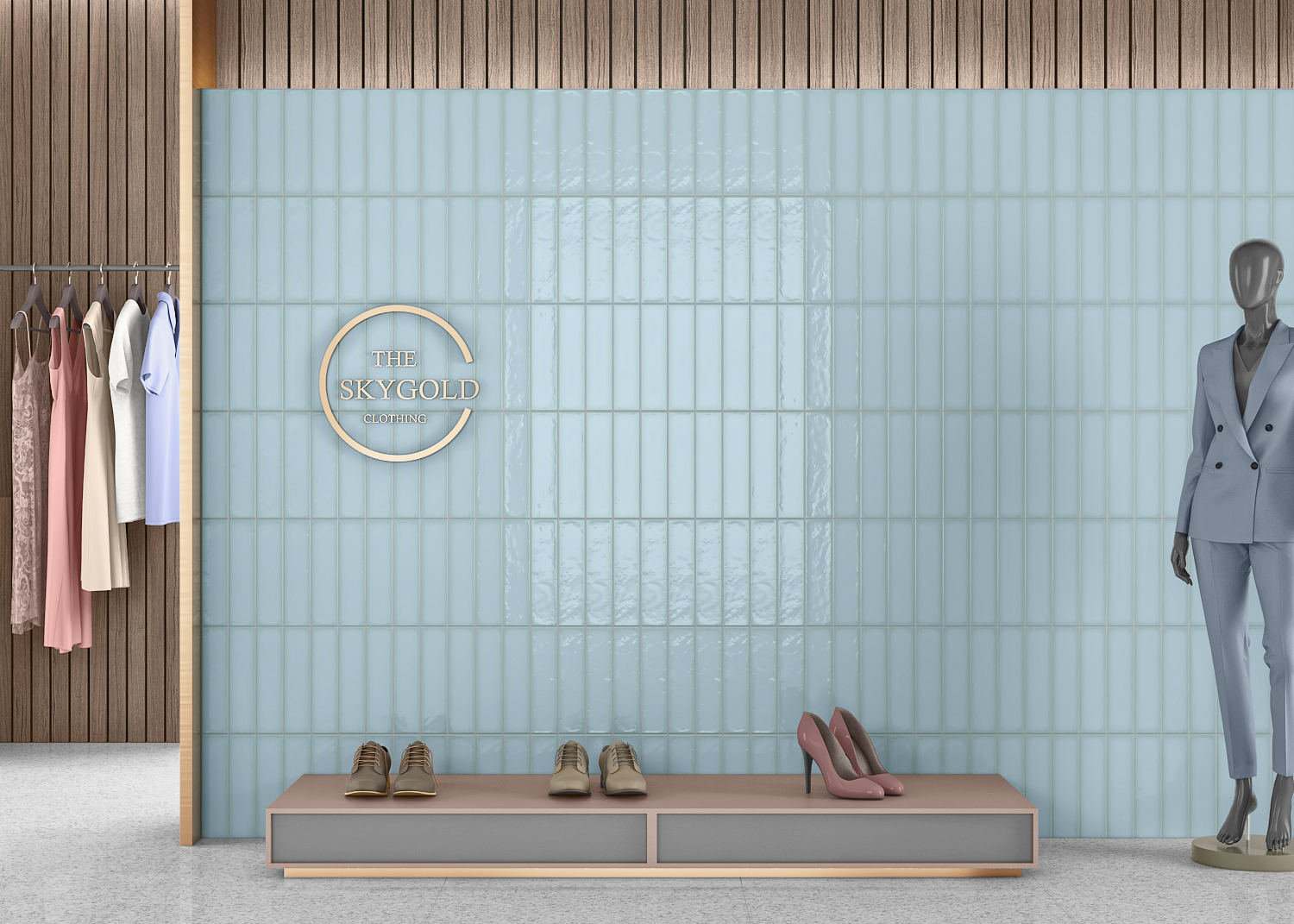 Керамическая плитка Смайл Тайл Monte White 10x40 белый
