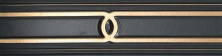 Декор Атлас Конкорд Италия Марвел Про/ Marvel Pro Gold Black 7.8x30.5 LVGB