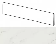 Плинтус Атлас Конкорд Италия Марвел/ Marvel Calacatta Battiscopa ASLJ 7.2x60
