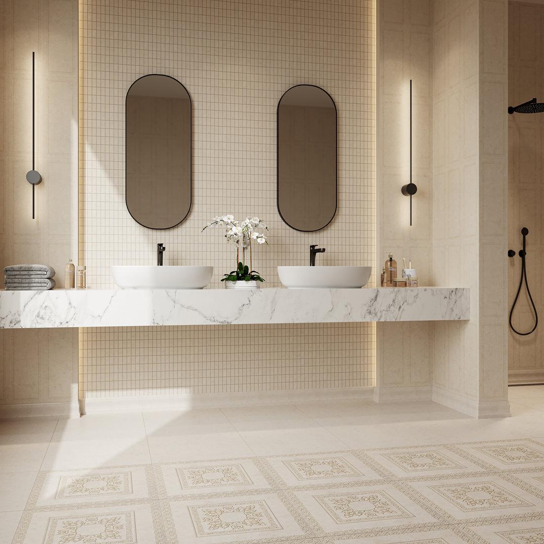 Декор Kerama Marazzi MM7175 Резиденция мозаичный 20x50