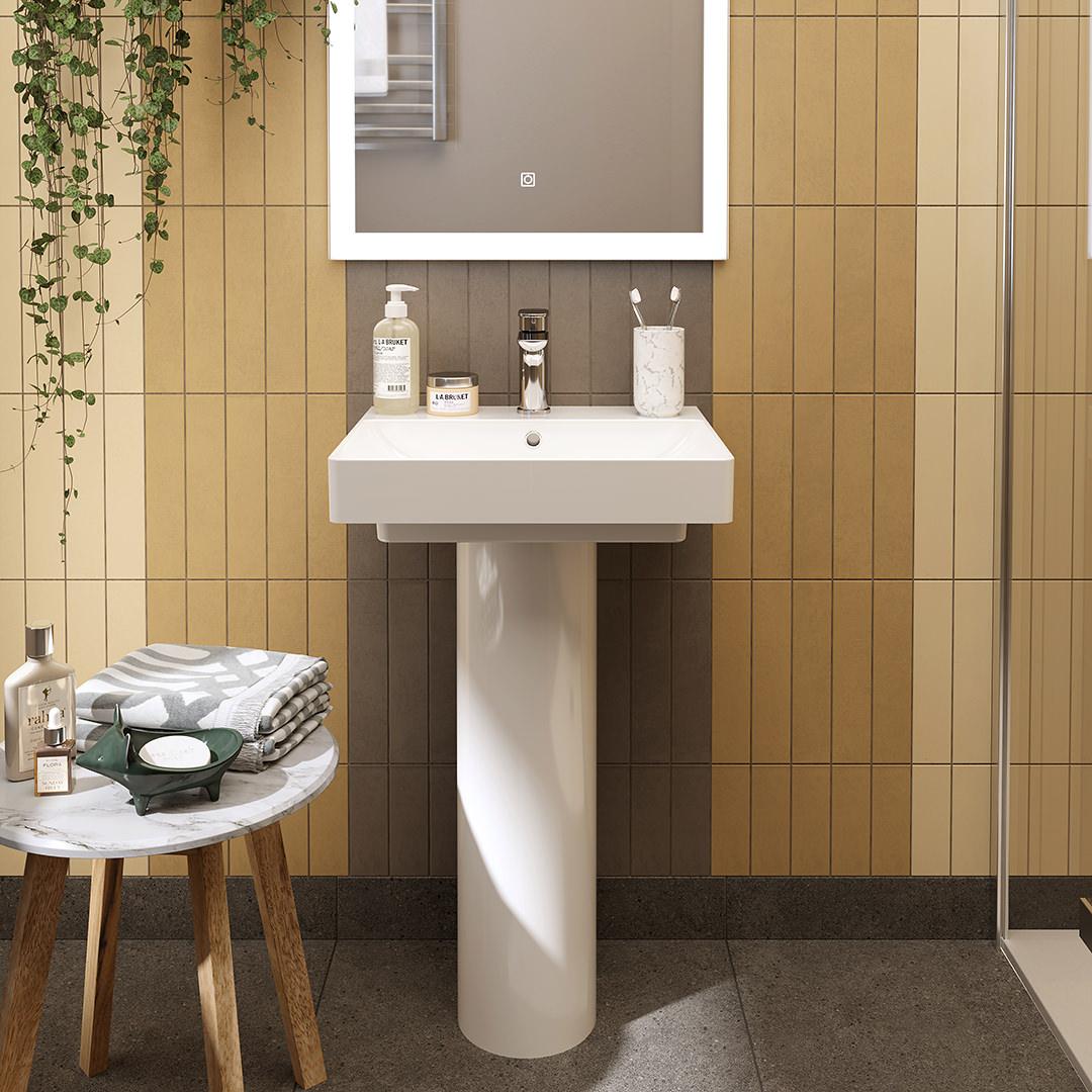 Керамическая плитка Kerama Marazzi 26304 Амстердам коричневый светлый матовая 6x28,5