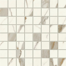 Мозаика Атлас Конкорд Италия Марвел Икс/ Marvel X Calacatta Sublime Mosaico Polished 30x30 AF9C