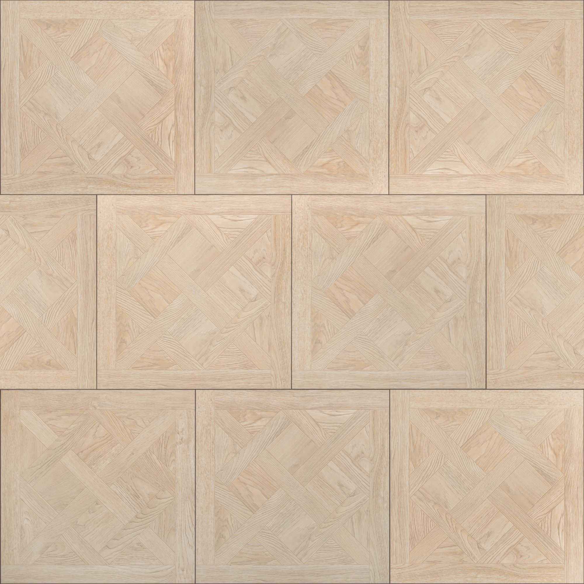 Кварцвиниловая плитка Aqua Floor Versailles AF7001VS 600x600 Дуб Светлый замковый кварц винил напольный