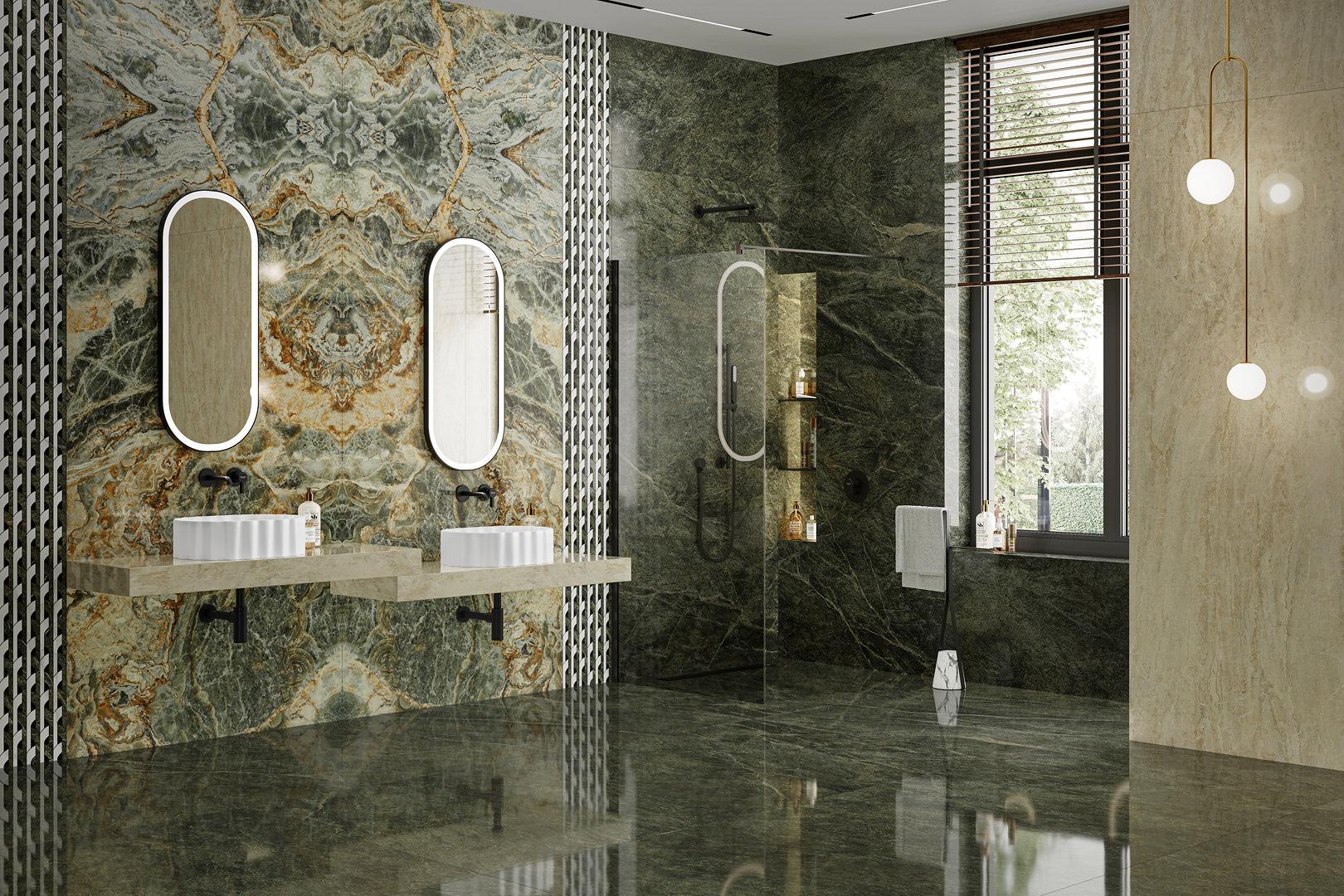 Декор Kerama Marazzi ID172 Риальто Нобиле наборный лаппатированный 30x30