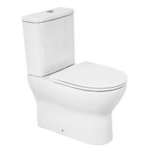 Унитаз-компакт безободковый Belbagno Energia BB8134CPR/SC, бачок BB8134T с крышкой-сиденьем микролифт