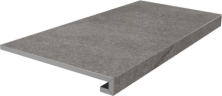 Ступень Kerama Marazzi KM8080G0051RGCF фронтальная клееная Портленд серый тёмный матовый обрезной 33x80