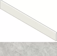 Плинтус Атлас Конкорд Италия Marvel Grey Cloud Battiscopa Dig. Matt AGFG 7.2x60